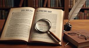 decreto supremo 160